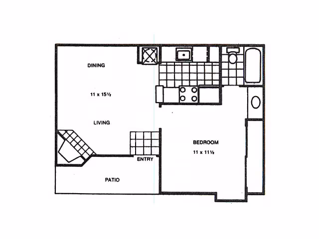 Unit RenovatedA RenovatedA floor plan